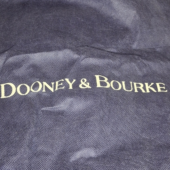 Dooney & Bourke Red and Blue Signature Satchel